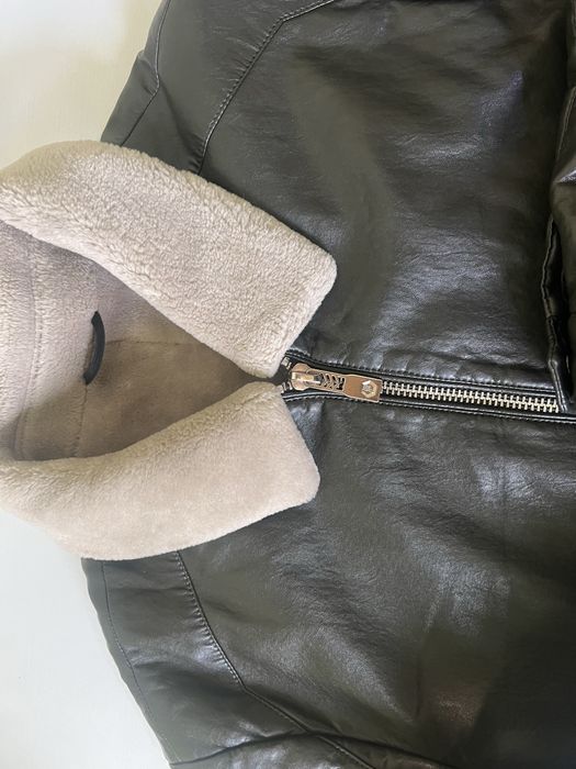 Куртка кожаная