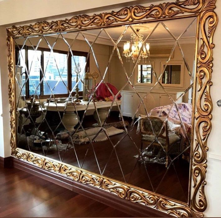 Ойна кесиш хизмати,Ромбик зеркала, Витрина Душкабина