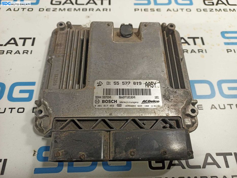 ECU Calculator Motor Opel Insignia A 2008 - 2015 Cod 55577619 0281017453 [L1073] [L1074]