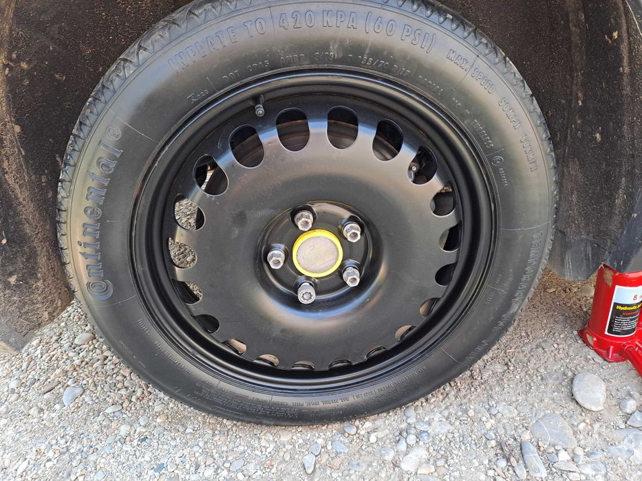 Roata de rezerva Slim Vw Tiguan 2 3 Audi Q3 Seat Ateca Skoda Karoq R17