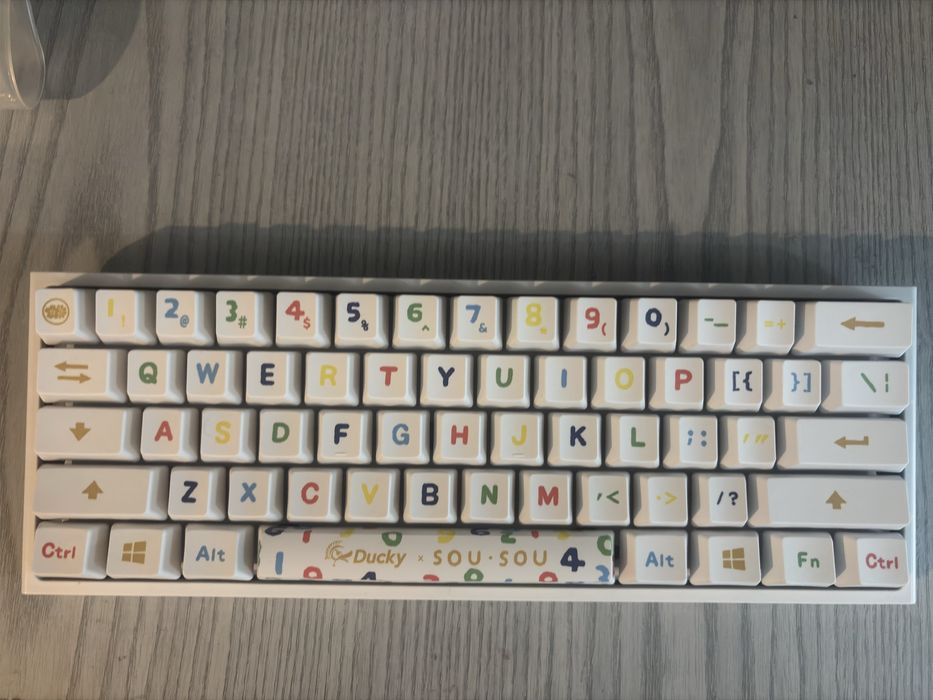Механична клавиатура Ducky SOU SOU – 60%, перфектно състояние