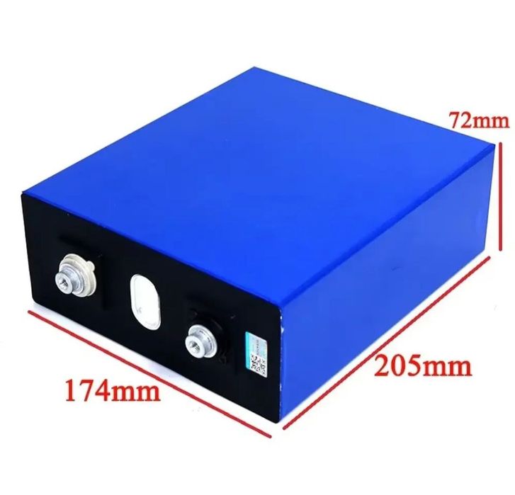 Lifepo4  Аккумулятор Литий-железо-фосфат 3,2вольт 300а/ч