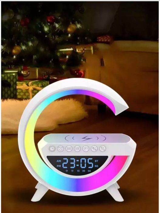 Лампа, подсветка, зарядка, колонка,будиььник! Акция бвдельгик