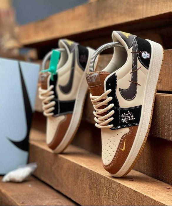 Nike Air Jordan 1 Low WMNS Brown/Cream