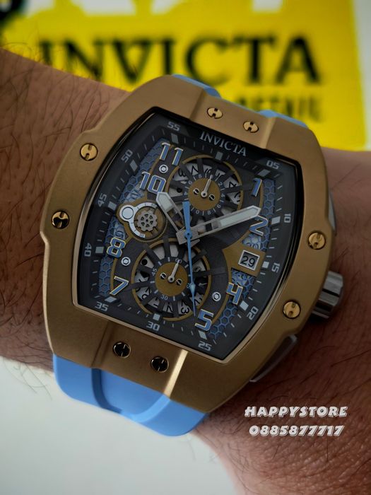 INVICTA Strada Blue 47 mm, Инвикта нов мъжки часовник