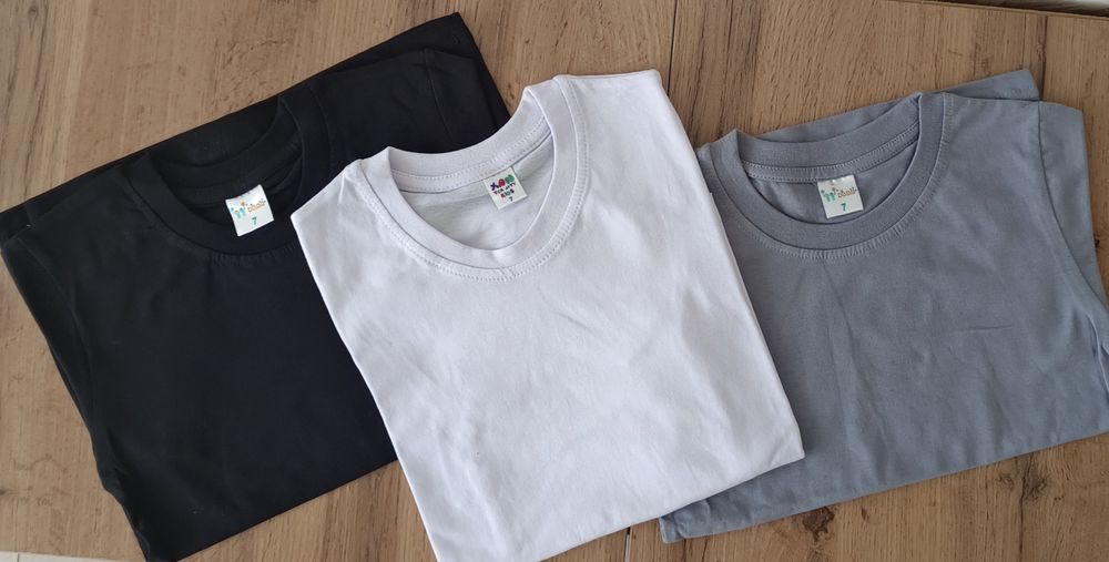 Футболки однотонные и с принтом