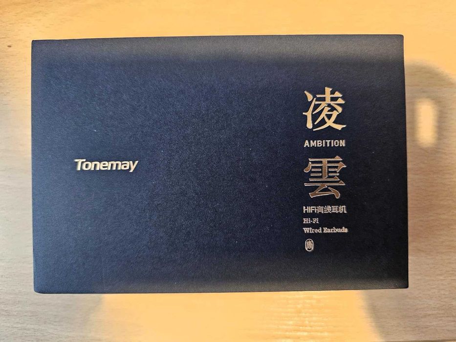 TONEMAY Ambition слушалки с кабел за поставяне в ушите, HiFi, черни