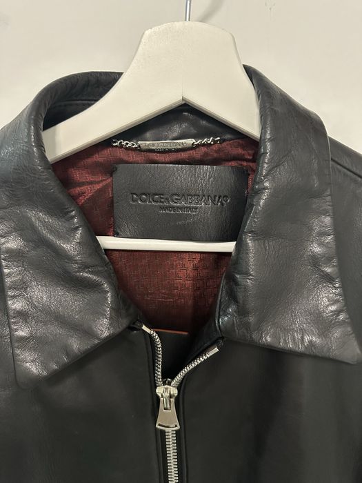 Dolce & Gabbana 100% оригинално кожено яке