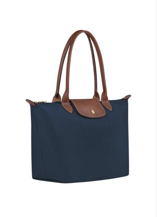 Longchamp синя чанта