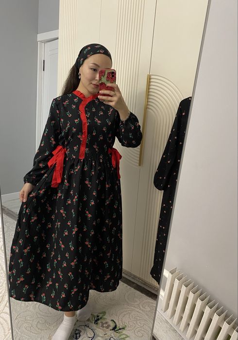 Лен, бамбук платья