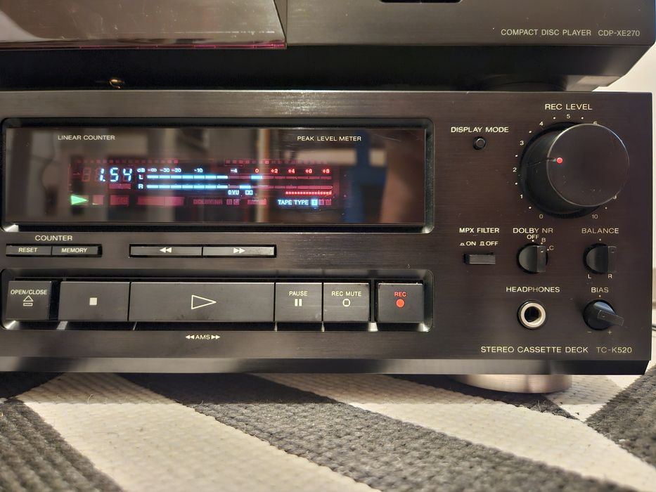Deck Sony TC-K520 3Motors Japan