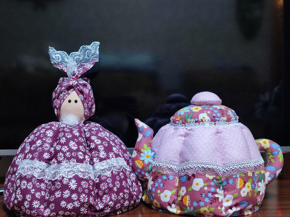 Интерьерные куклы ручной работы.