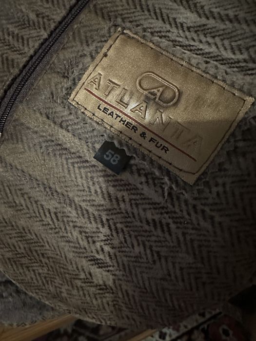 Мужская дубленка