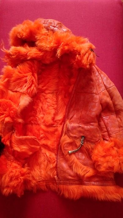 Vand cojoc din blană naturală fetițe