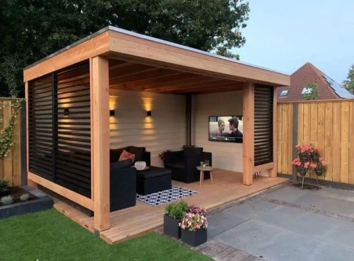 Vînd foișoare terase pergole magazi din lemn