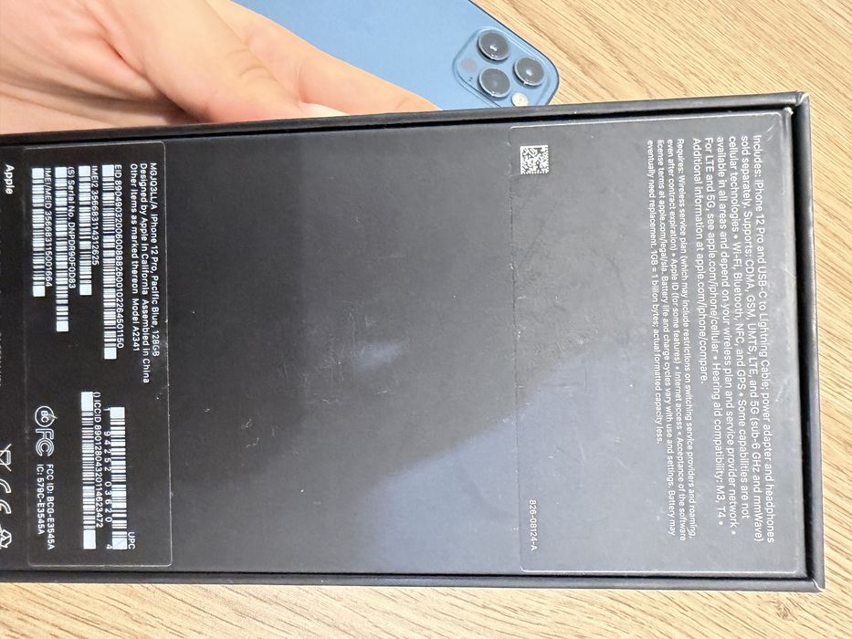 iPhone 12 pro.