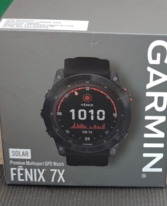 Отличен Garmin Fenix 7X Solar