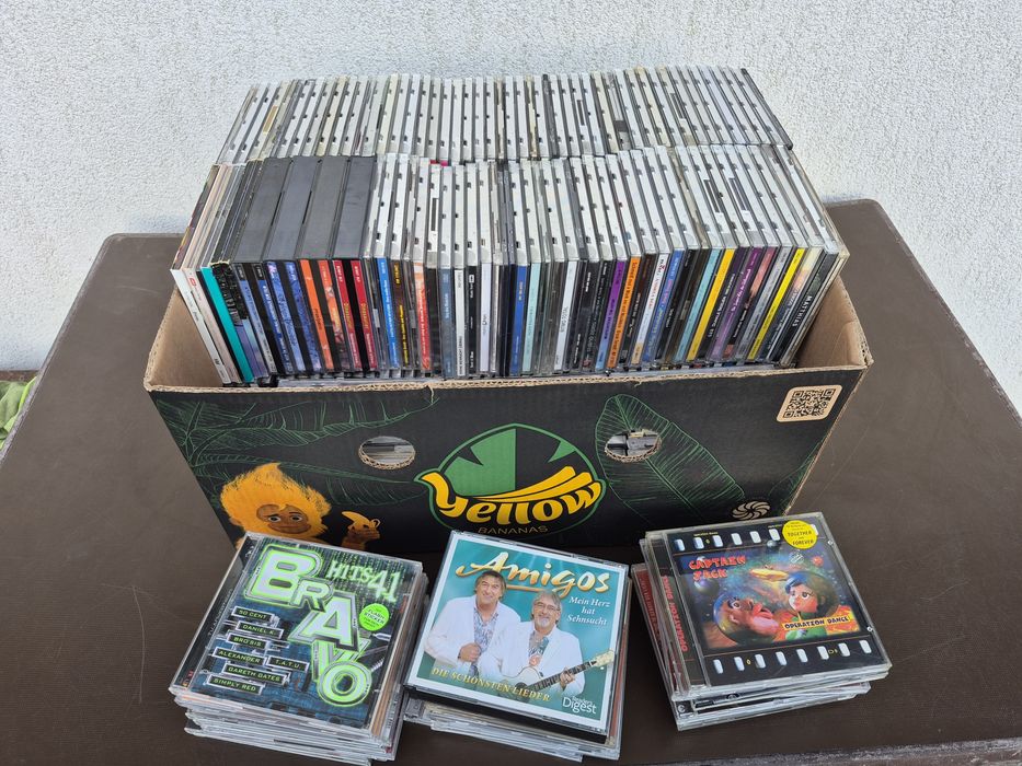 Vând Lot 100 CD cu muzica usoara mixta straina
- Tot lotul de 100 CD cu muzică usoara mixta straina 500 lei (aproximativ 5lei /1CD)
100 x 5 = 500lei