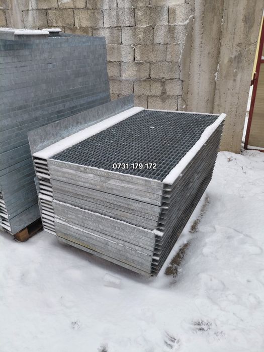 Grătare zincate galvanizat