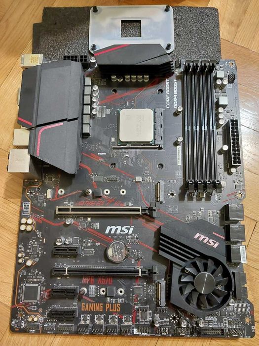 AMD Ryzen 9 3950X + MSI X570 Gaming Plus