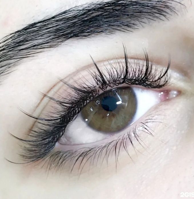 Наращивание ресниц акция.