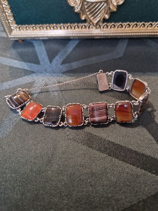 Уникална антикварна сребърна гривна