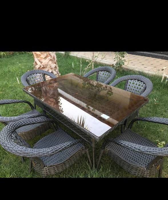 Ротанг стол-стуллари, 6 талик 4 талик