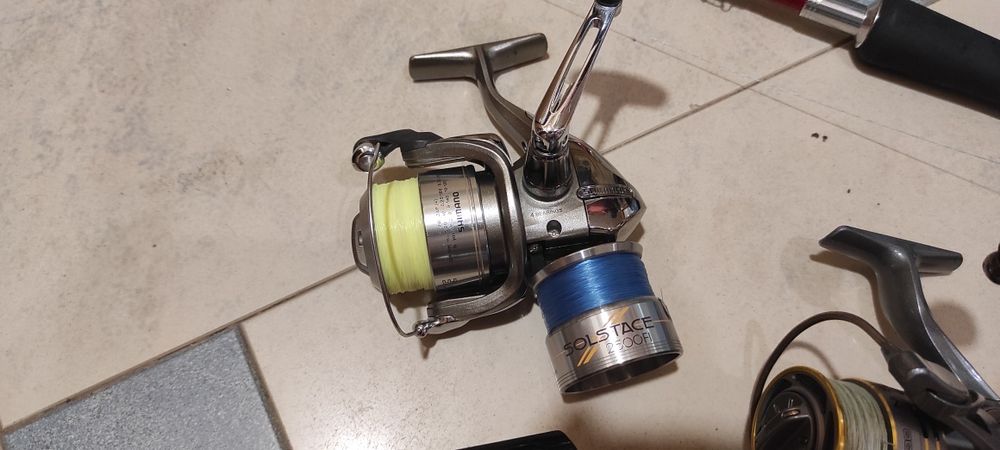 Спининг  Въдица и макари Шимано, Тика, Риоби, Дам
