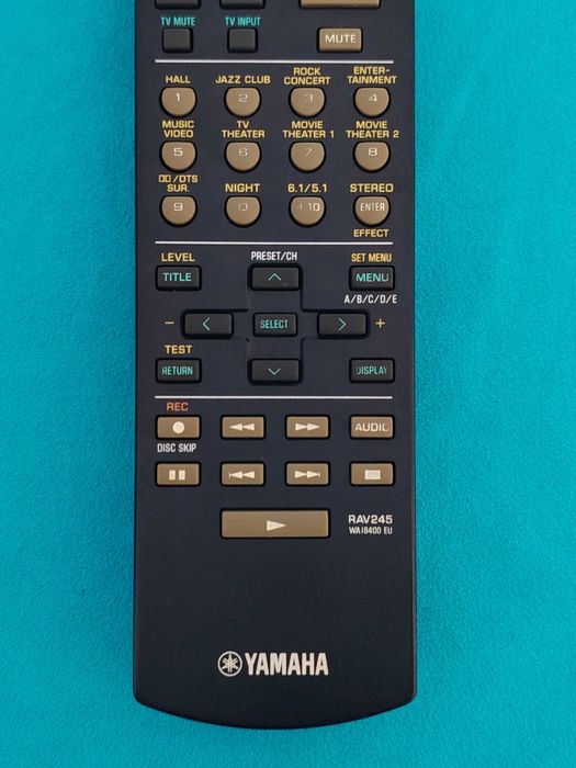Telecomanda Yamaha RAV 245 WA 16400 EU telecomandă sistem audio
