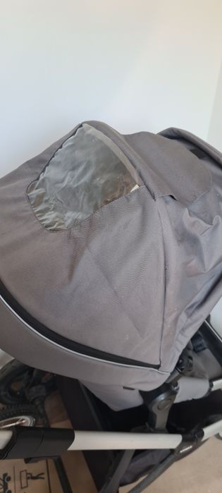 Cărucior Thule sleek gray landou și sport, cu adaptor