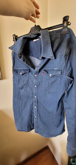 Camasa de blugi Levi's albastra