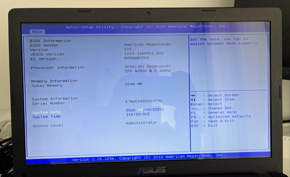 Лаптоп Asus X551M за части