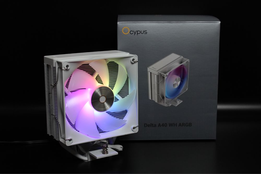 Ocypus Delta A40 BK / WH ARGB