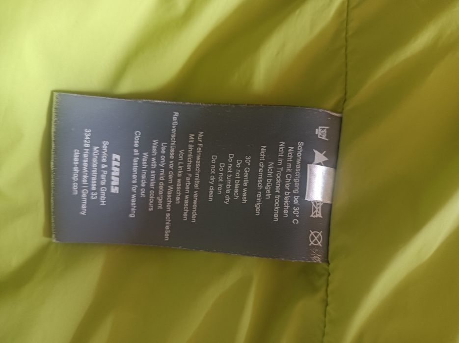 Зимно мъжко яке CLAAS