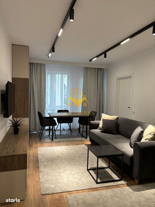 2 camere open space, Modern, Parcare, Zona Abatorului, Oncos, Floresti