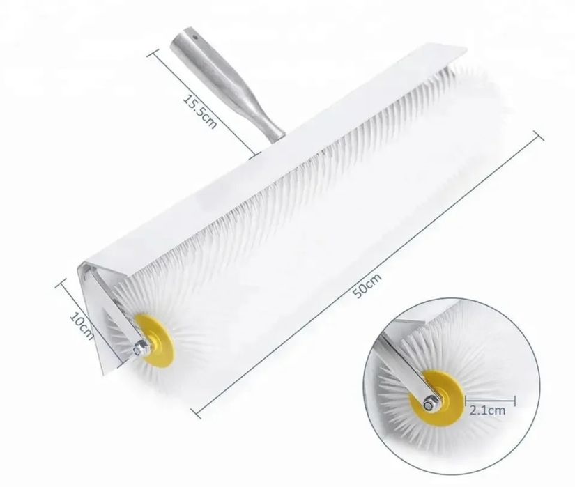 Иглен валяк за саморазливна замазка 50см