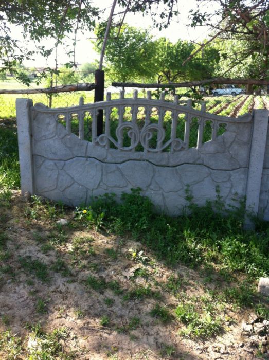 Бетонный еврозабор