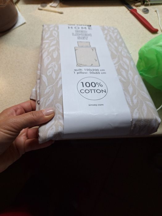 Lenjerie pat noua  160x200