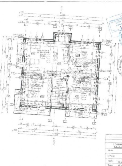 Apartament 4 camere, 127 mp, 4 balcoane, str. Campului, semifinisat