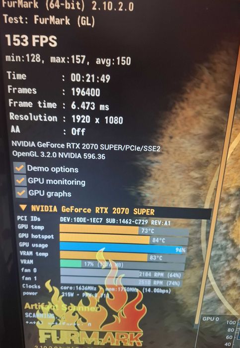 Продавам MSI RTX 2070 Super
