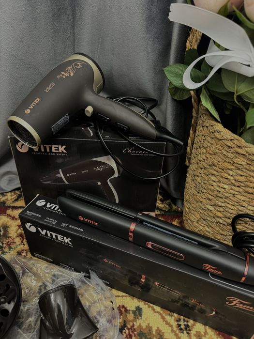 VITEK фирмасынан Выпрямитель мен фен