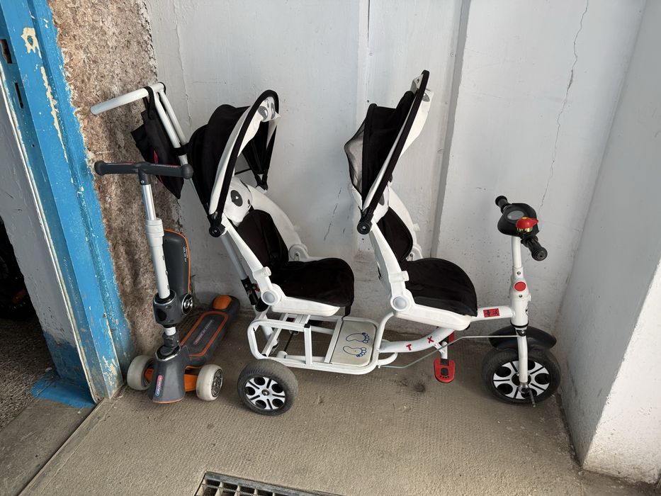 Велосипед егіздерге ыңғайлы