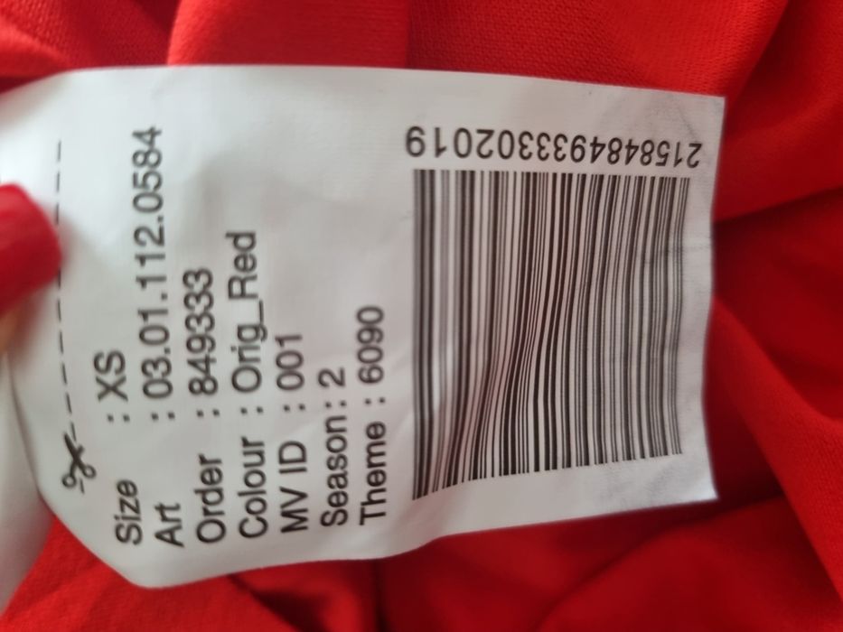 Rosu de revelion!! Bluza superba eleganta!