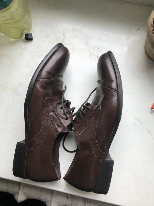 Туфли мужские коричневые