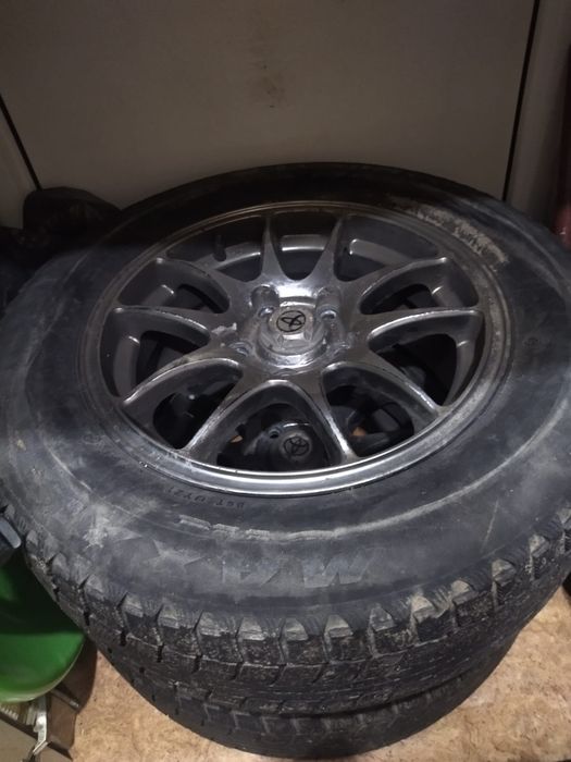 Титановые диски с резиной