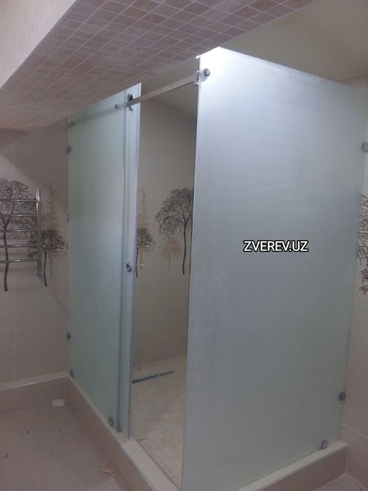 Раздвижные стеклянные конструкции, двери.