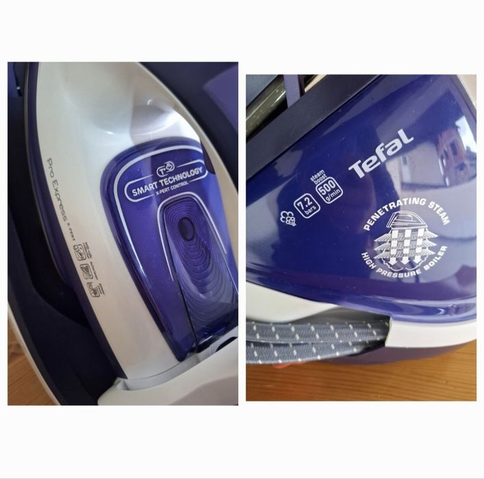 Парогенераторна ютия Tefal Pro X-Pert Plus GV8977,2400W,1.6л,7,2BAR