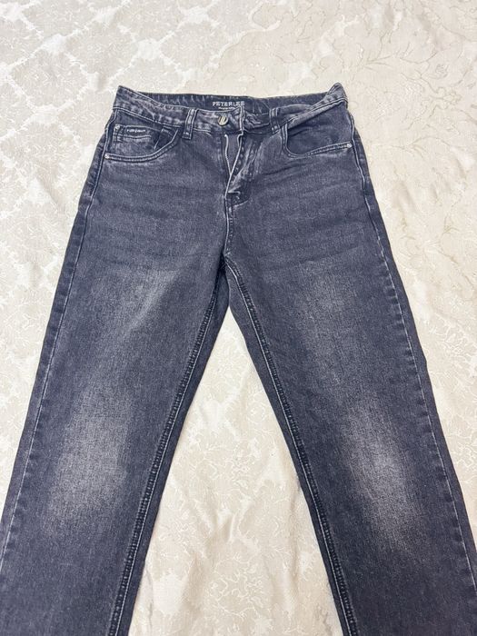 Продам джинсы PETERLEE JEANS черные размер S-M идеальное состояние