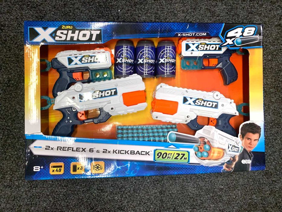 Пистолети NERF/Нърф оригинални, като нови, от 9лв.