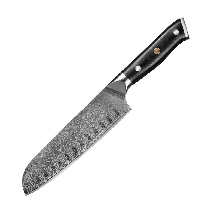 Set 4 Cuțite Premium Bucătărie Profesională, Oțel Damasc 67 Straturi